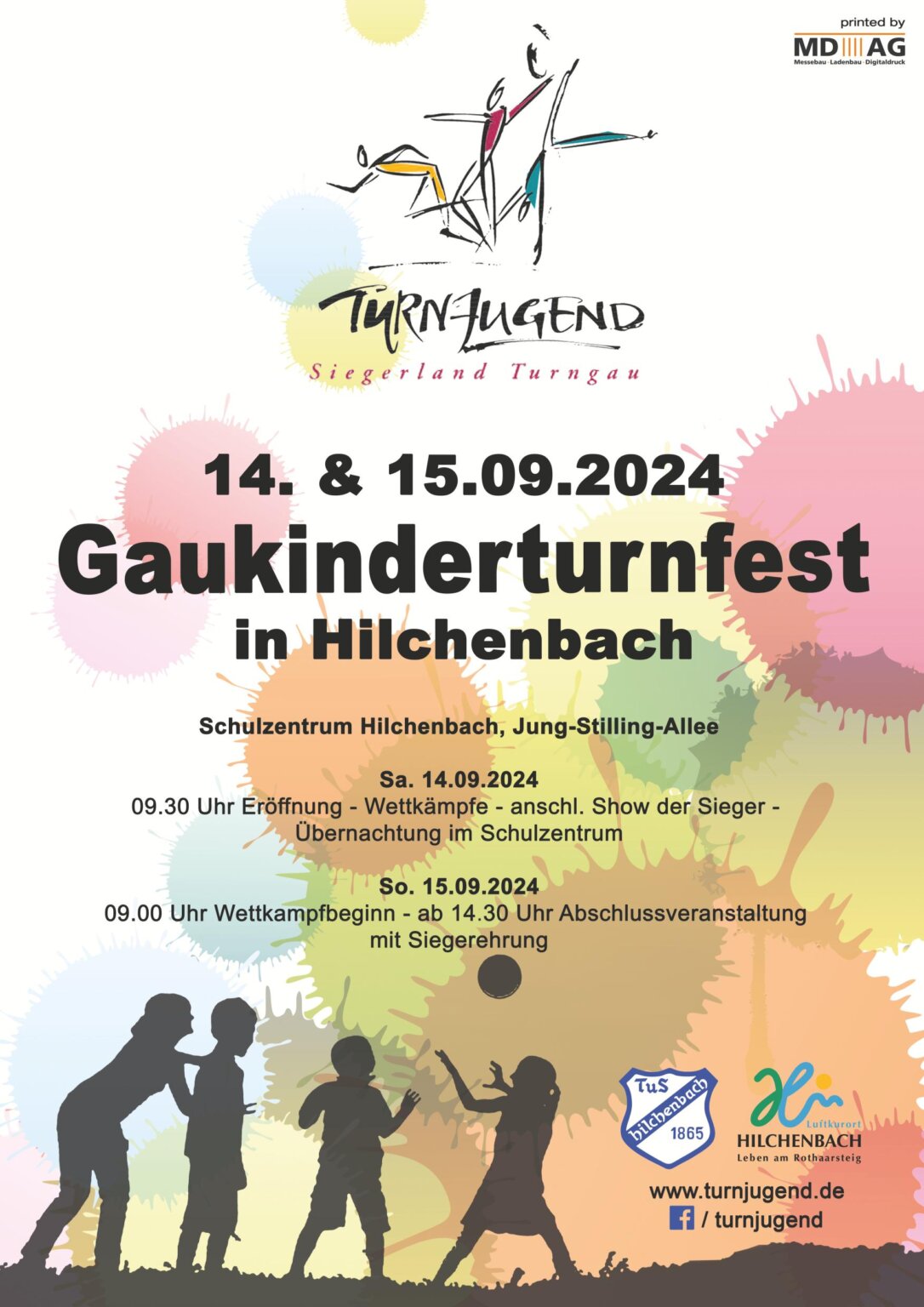 Plakat Gaukinderturnfest 
